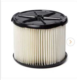 Genuine General Debris Pleated Shop Vacuum Filter Replacement for Most 3-4.5 Gal. RIDGID Wet Dry Vacs (1-Pack