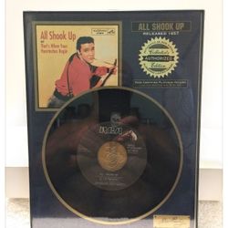 Elvis Presley 'All Shook Up' RIAA Certified Platinum Record - #8 of 90
