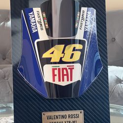 Valentino Rossi Yamaha YZR-M1 2 piece Plaque Wall Decor