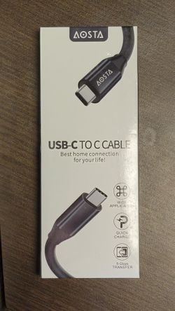 USB TYPE C TO TYPE CABLE
