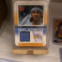 2004-05 E-XL - Court Authentics Carmelo Anthony #CA-CA Patch /75 R