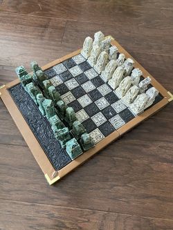 Complete Chess Set (very Heavy)
