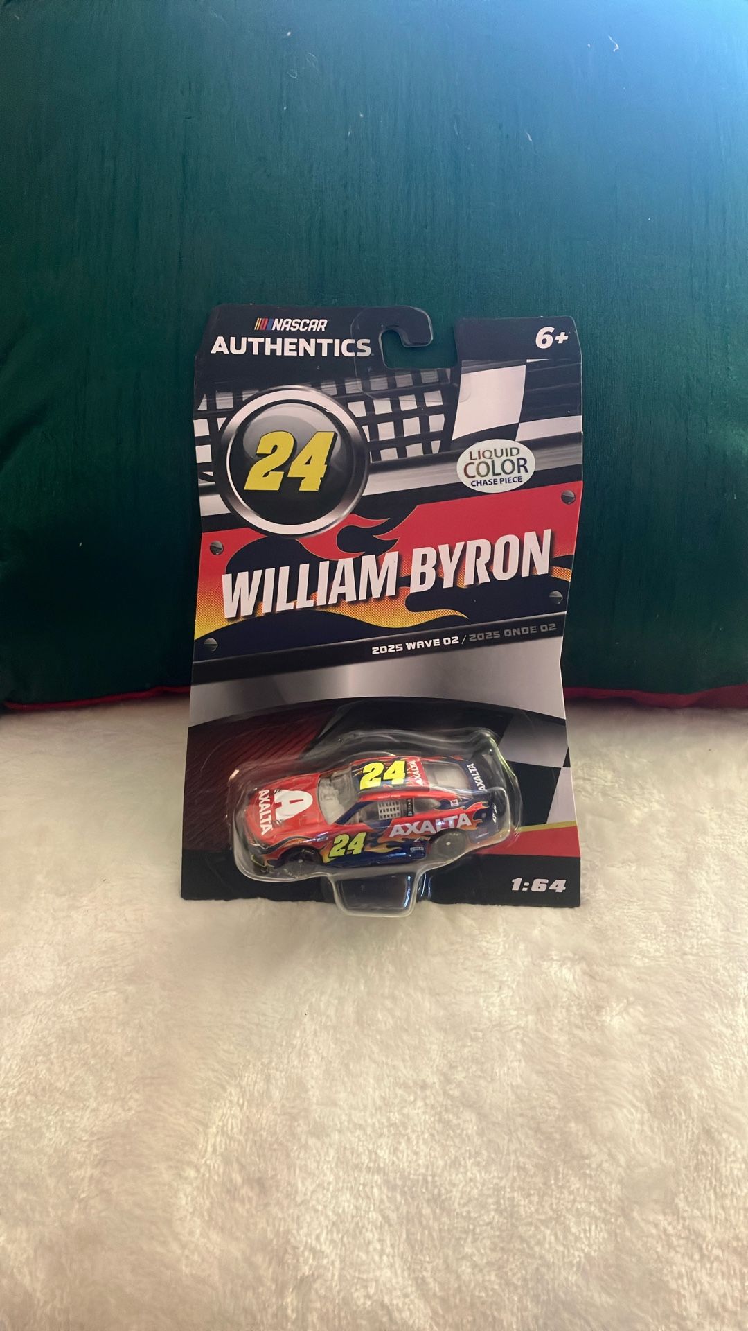 NASCAR Authentics *Liquid Color* CHASE Piece * William Byron #24 Car 1:64 Scale * 2025 Wave 2