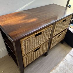 4 Drawer Dresser Storage