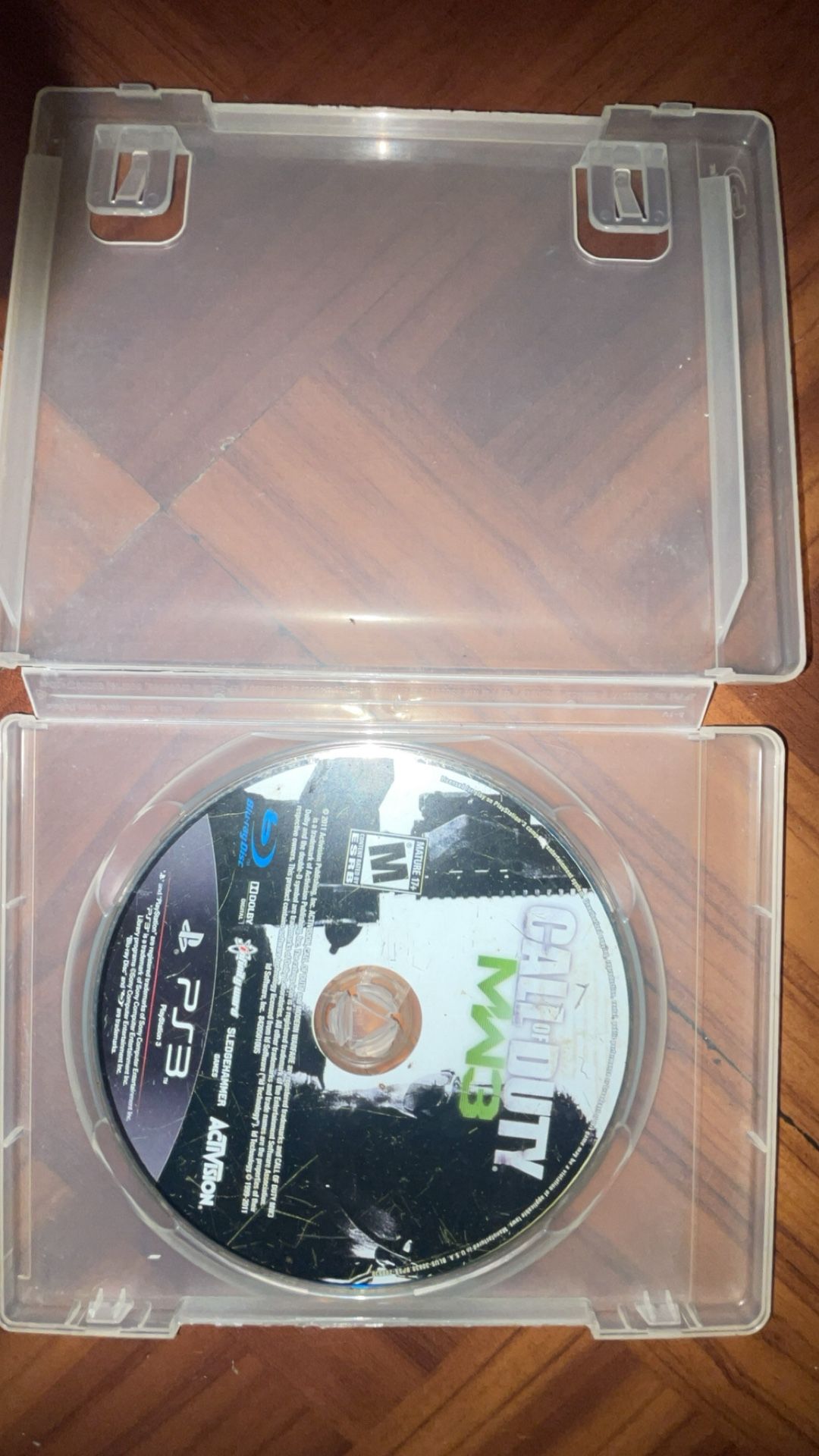 Ps3 call of duty MW3