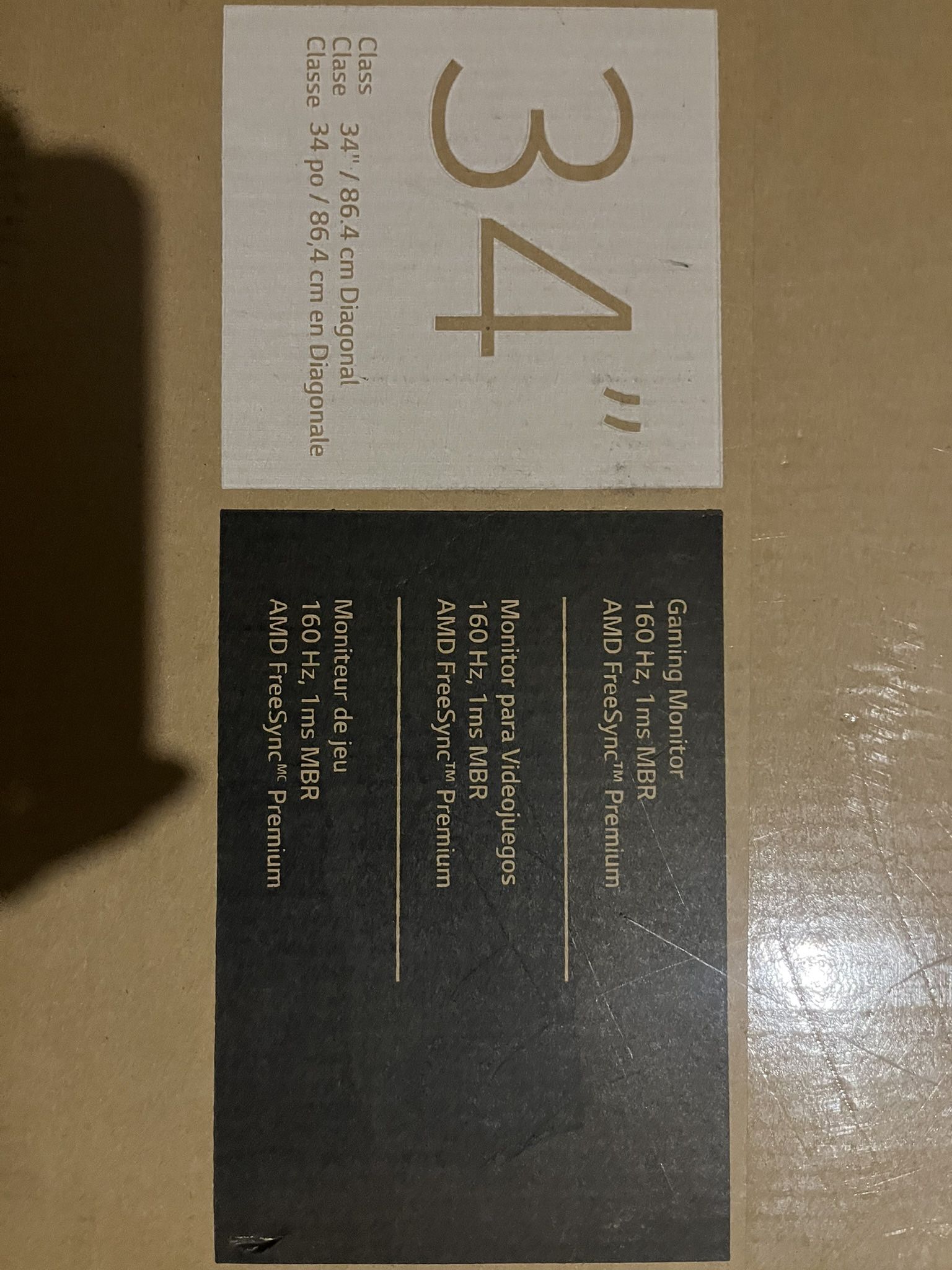 🎮 LG UltraGear 34” Curved Gaming Monitor (160Hz, QHD) – Brand New Sealed – $300 OBO