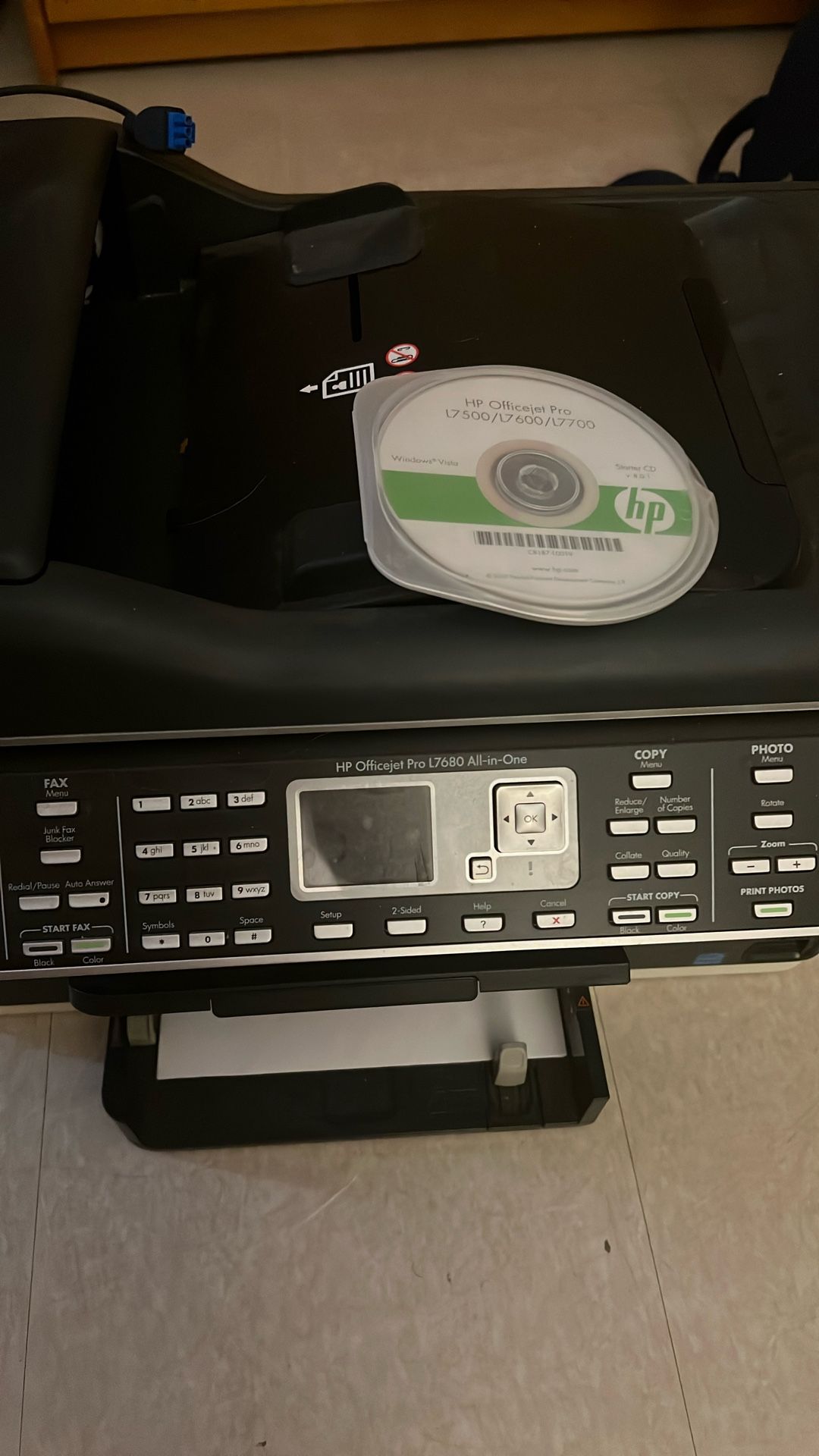 HP Officejet Pro L7680 All-In-One