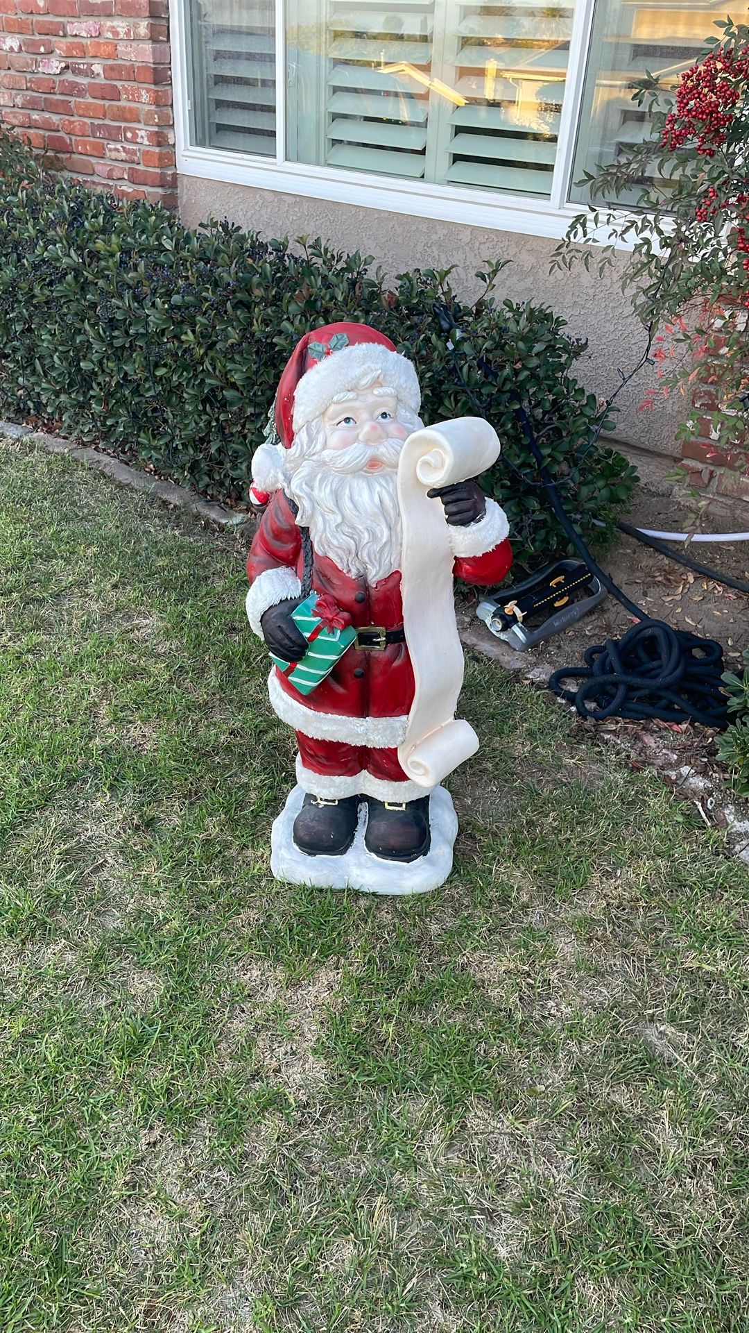 Santa Statue