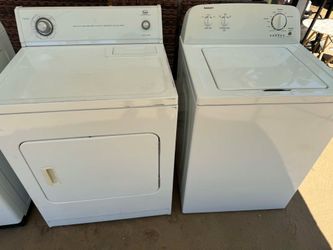 Washer and electric Dryer