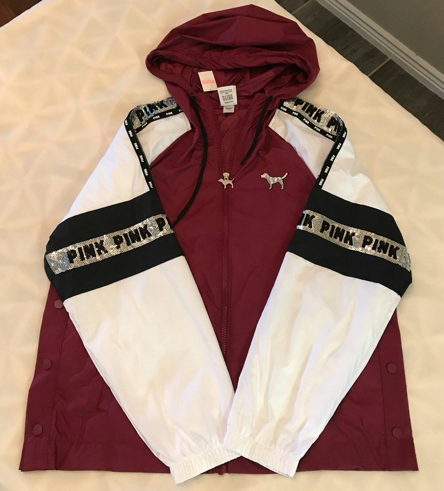 Victoria secret pink store rain jacket