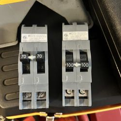 100  And 70 Amp zinsco READ DESCRIPTION 