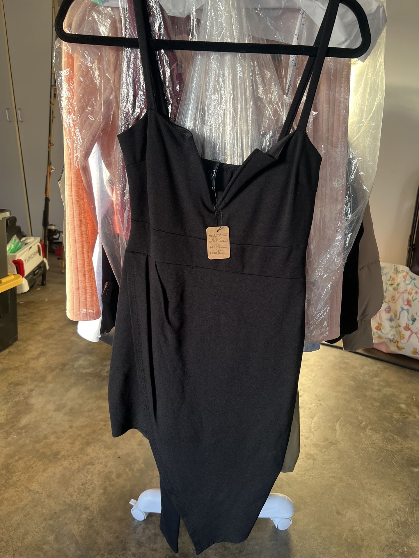 Windsor Black Mini Dress Size Medium