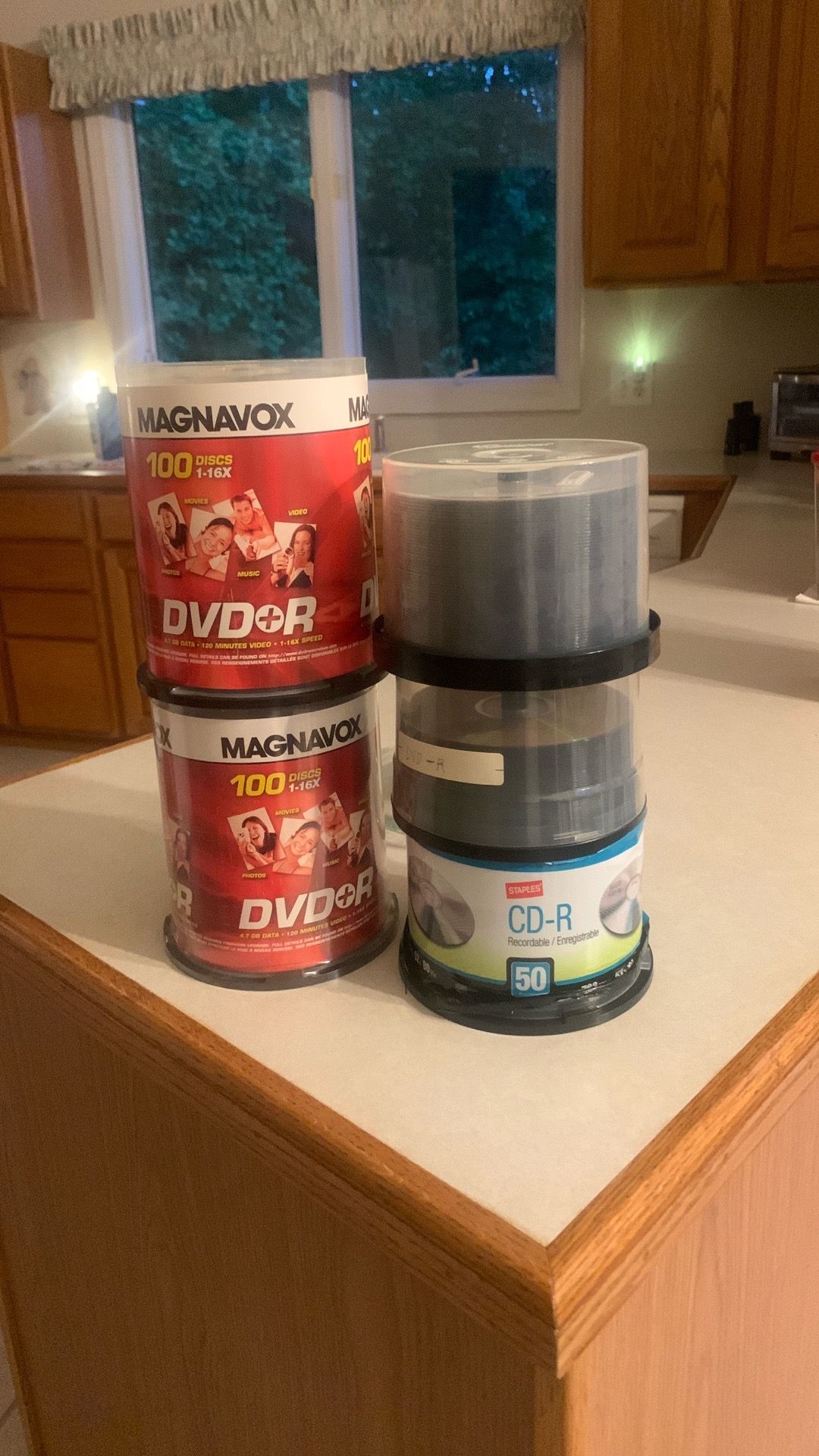 DVD+R BLANK DISKS