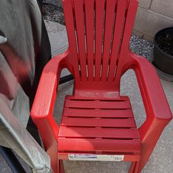 2 adult and 2 kids outdoor chairs