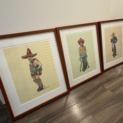 Framed Prints By Felix Deon 