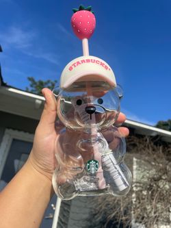 Starbucks Pink Bearista Bear Cup