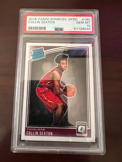 2018-19 Panini Donruss Collin Sexton Rookie Card RC Cavaliers PSA 10 LA Lakers