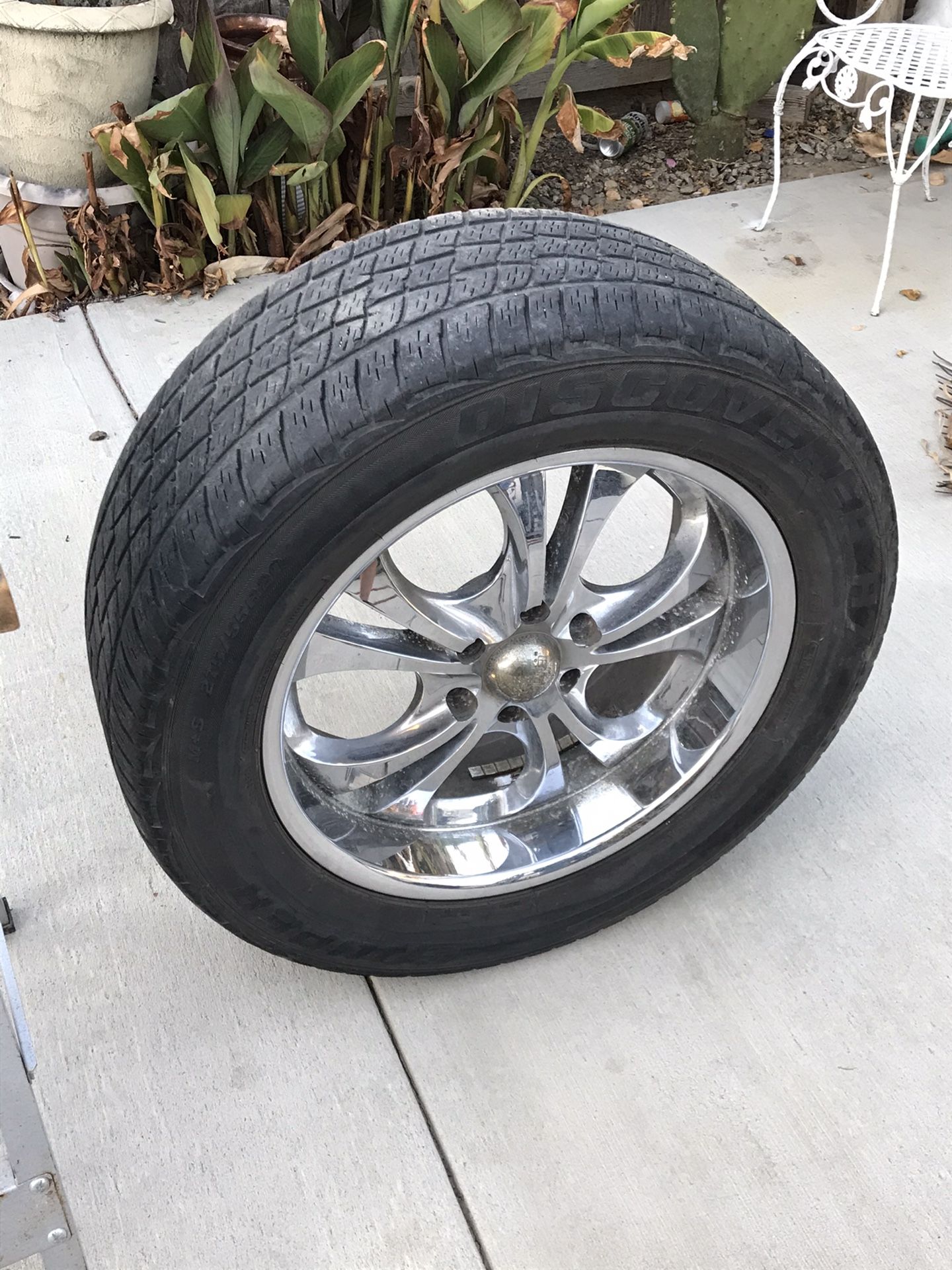 Set of 4 tires & rims