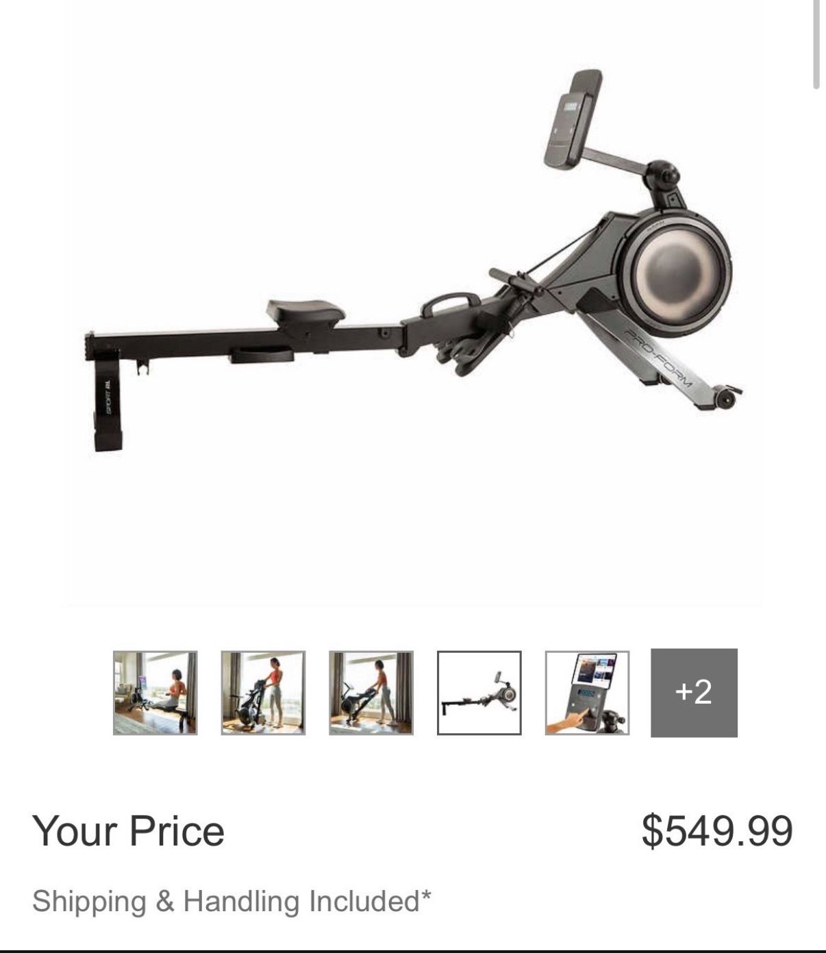 Proform Sport RL Rower