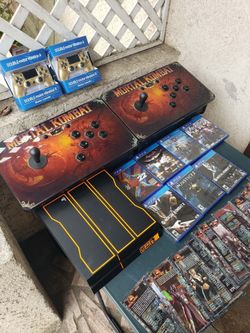 1000GB PS4 2017 Edition with Games installed plus more Games plus 2 Arcade station. The PS4 Is Hackable 9.0 $1000! Or Trade For $1.5k item or cash & t