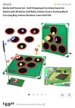 Golf Chipping Game Cornhole