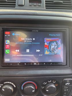 Alpine w650 car stereo good condition $150