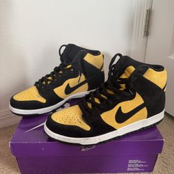 Nike Dunk High Reverse Goldenrod SB