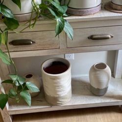 Entry Table With Drawers
