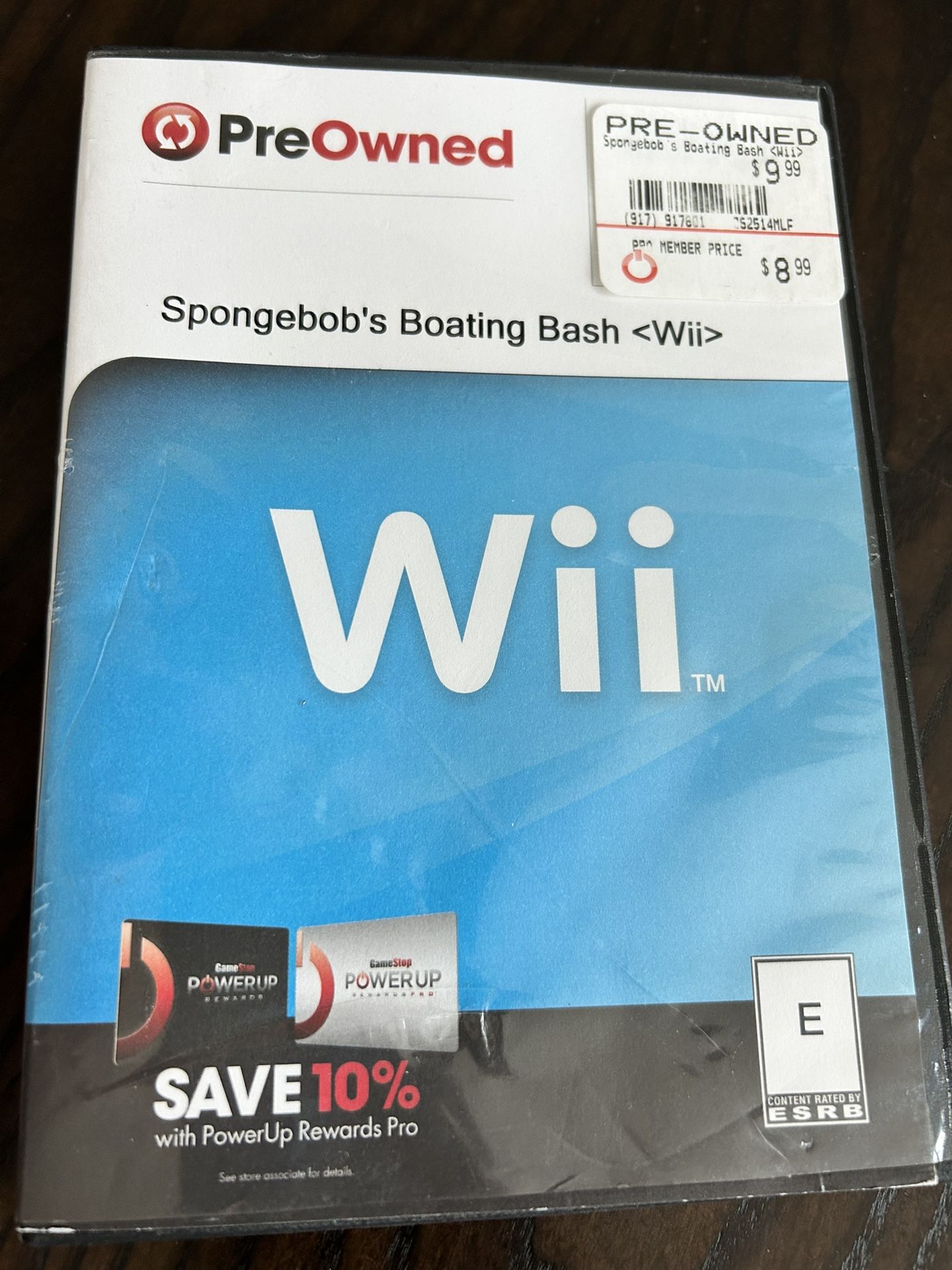 SpongeBob's Boating Bash Nintendo Wii