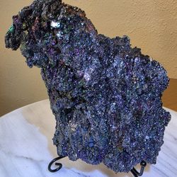 1.5 Lb (687g) Carborundum Specimen Quartz Crystal 