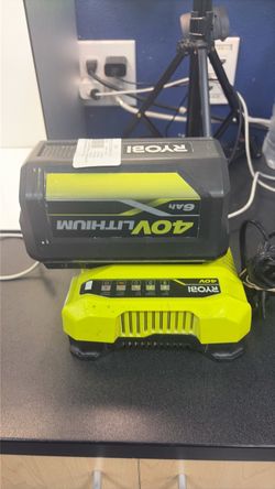 Ryobi battery  and charger