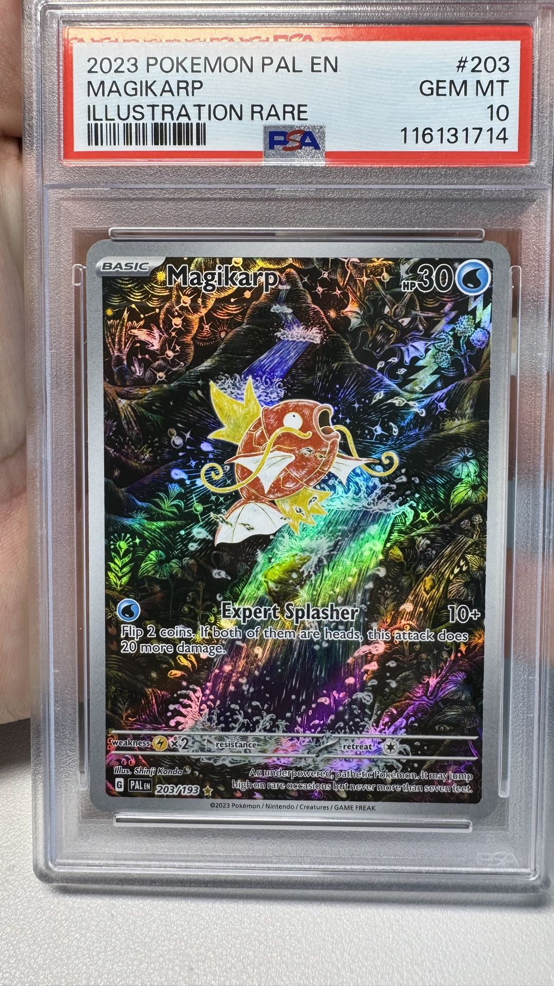 2023 Magikarp English Psa10 203/193