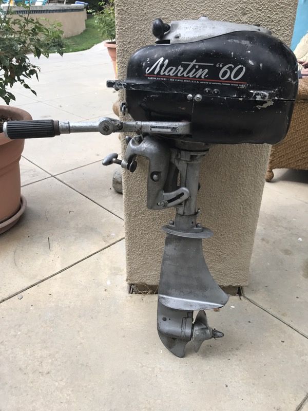 Martin 60' Outboard Boat Motor