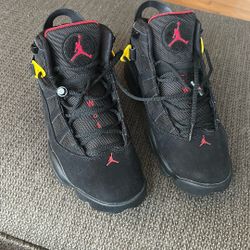 Air Jordan 6 Rings Black Red 