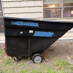 Commercial 1200lbs Capacity Trash Buggy 