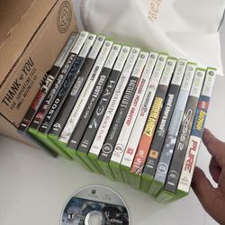 Xbox 360 Games Lot
