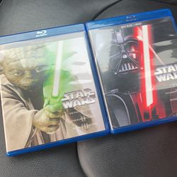 Star Wars Blu Ray DVD Lot 1-6 (I-VI) 12 Discs 