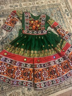 3 Piece Afghan Dress