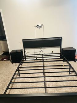 Bed frame. Queen size