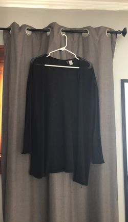 H&M open front cardigan size small
