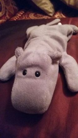 TY beanie babie hippo