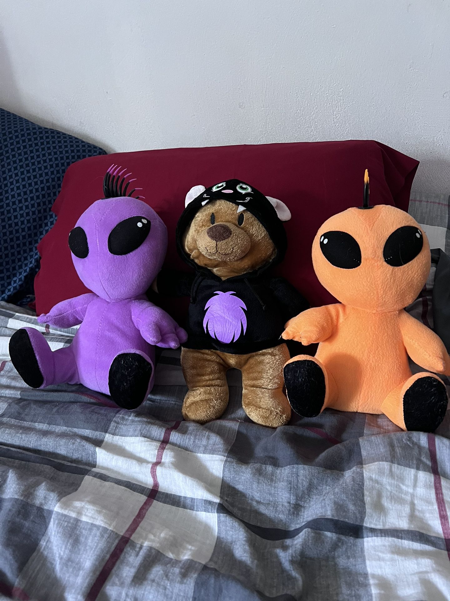 Alien And Halloween Plushies