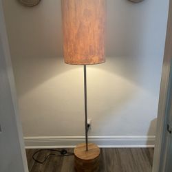 Crate & Barrel Tribeca Floor Lamp 13ʺW × 13ʺD × 63ʺH Good Condition. $70 Firm On Price