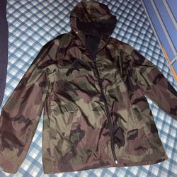 green camo jacket