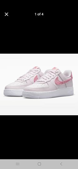 Brand New Pink Nike Air Force 1 07 Women's Sz 9