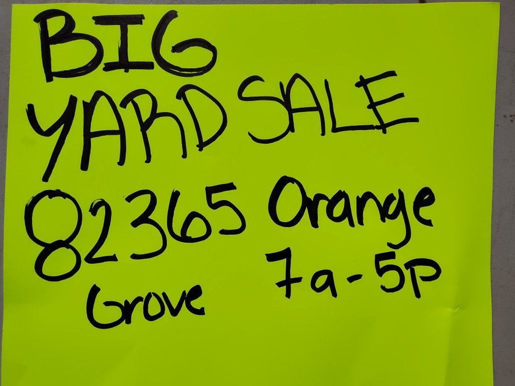 Indio Big Yard Sale