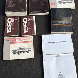Ford 1990 F 150 Shop Manuals