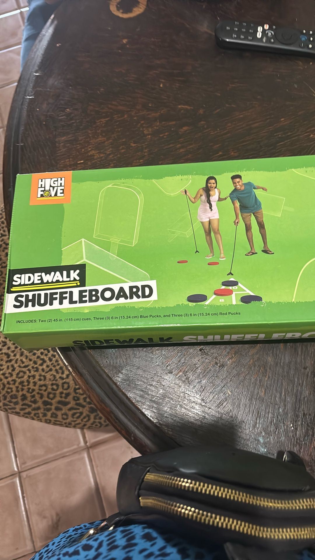 Sidewalk Shuffleboard Game