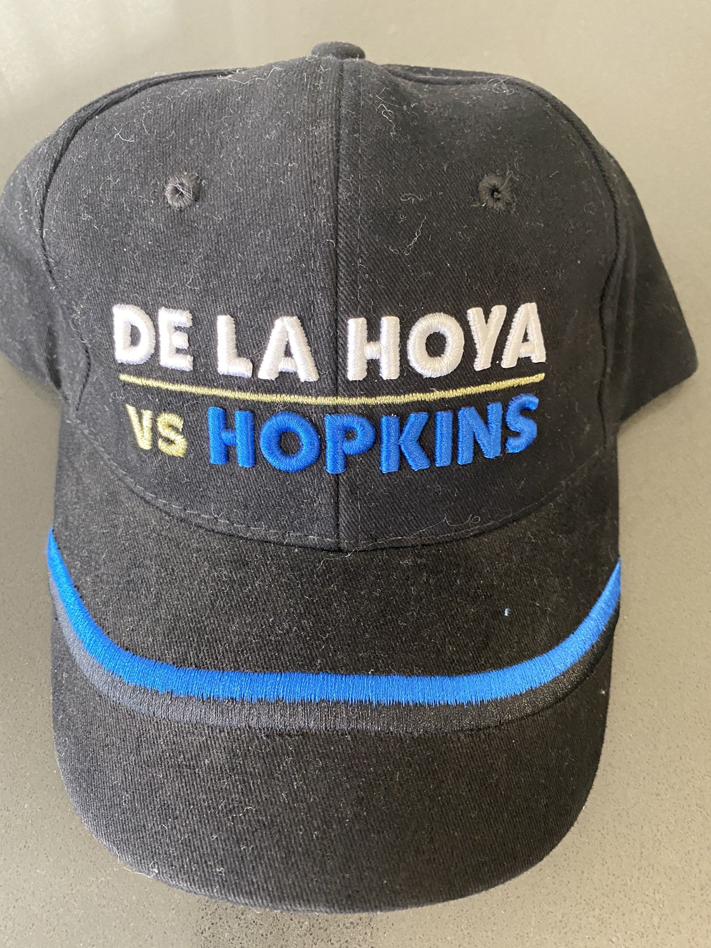 De La Hoya vs Hopkins Boxing Collectible Cap