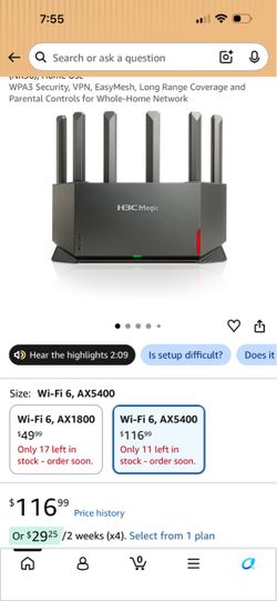 WiFi 6 gaming router